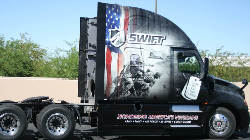 ATA Member Promotion: AZPRO Offering Discount On Veteran-themed Wraps And Graphics For Trucks/trailers For The Month Of November